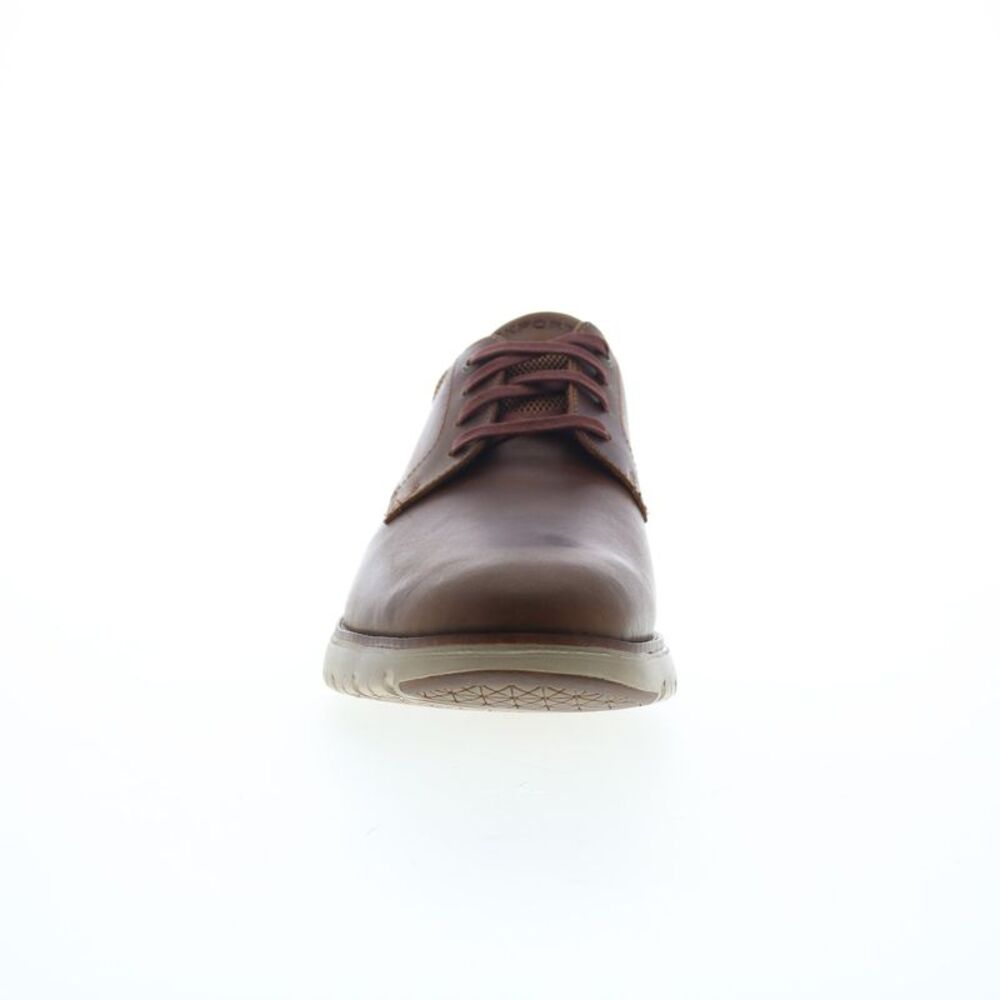 Rockport Mens Total Motion Sport Plain Toe Oxford Brown Shoes (NWT) - Picture 2 of 4